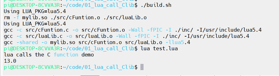 Lua C Example Code 【编程语言学习】Lua程序设计(2) lua调用C – 小猫唧唧的博客